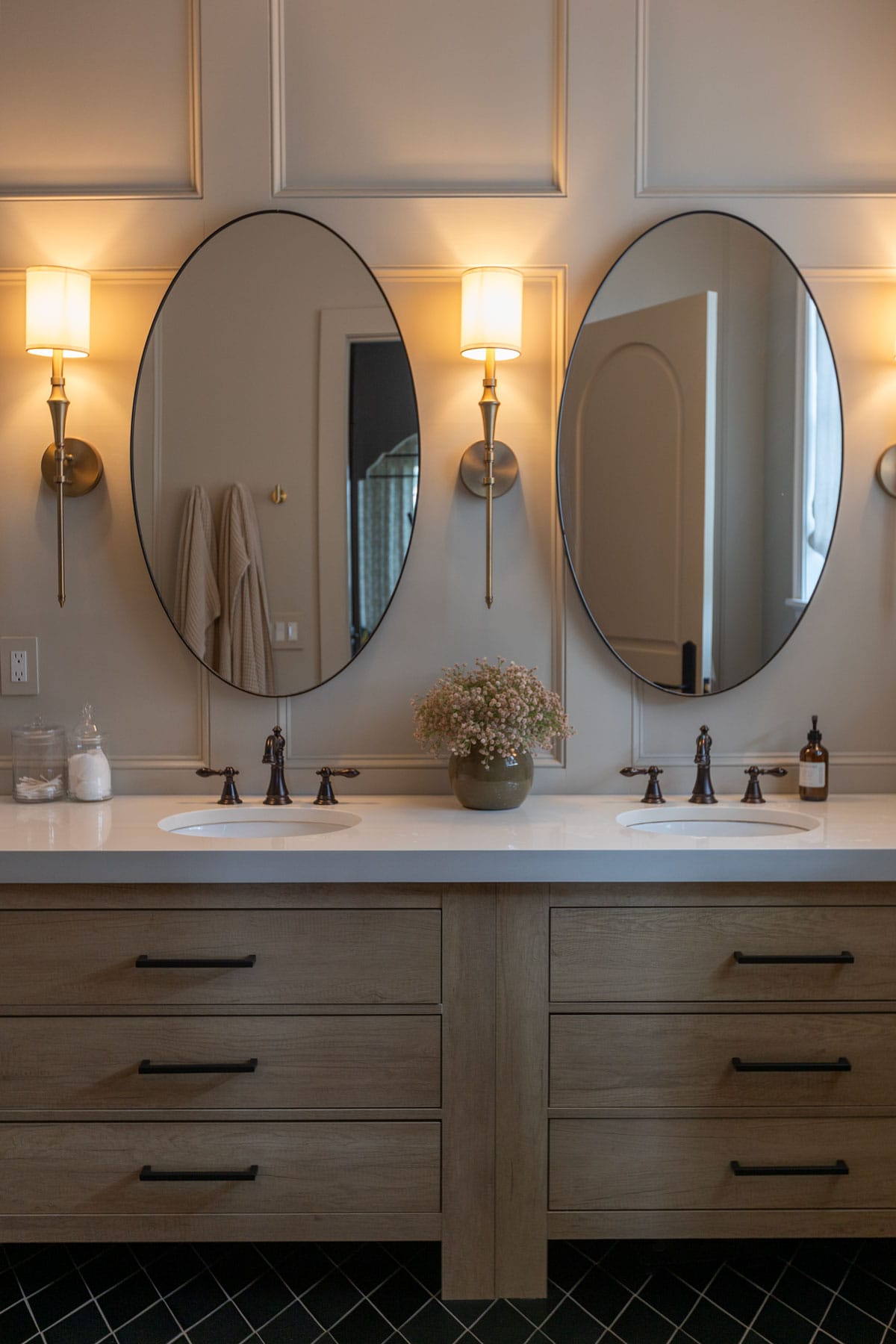 sherwin williams accessible beige bathroom