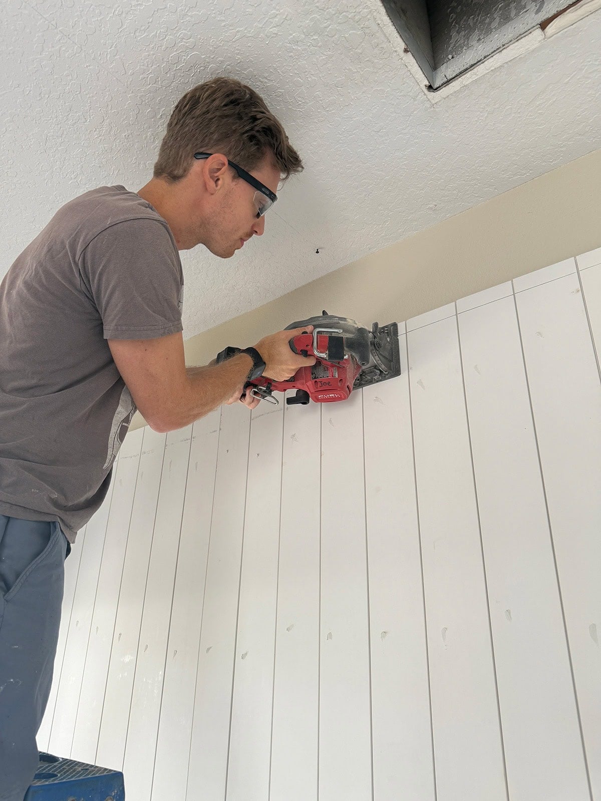 diy shiplap tutorial